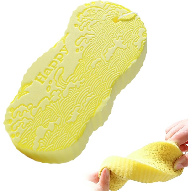 Esponja de Baño Reutilizable para Limpieza Profunda y Cuidado de