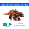The Petting Zoo Ankylosaurus Stuffed Animal Plushie, Dinosaur Animals, ZOOLOGEE