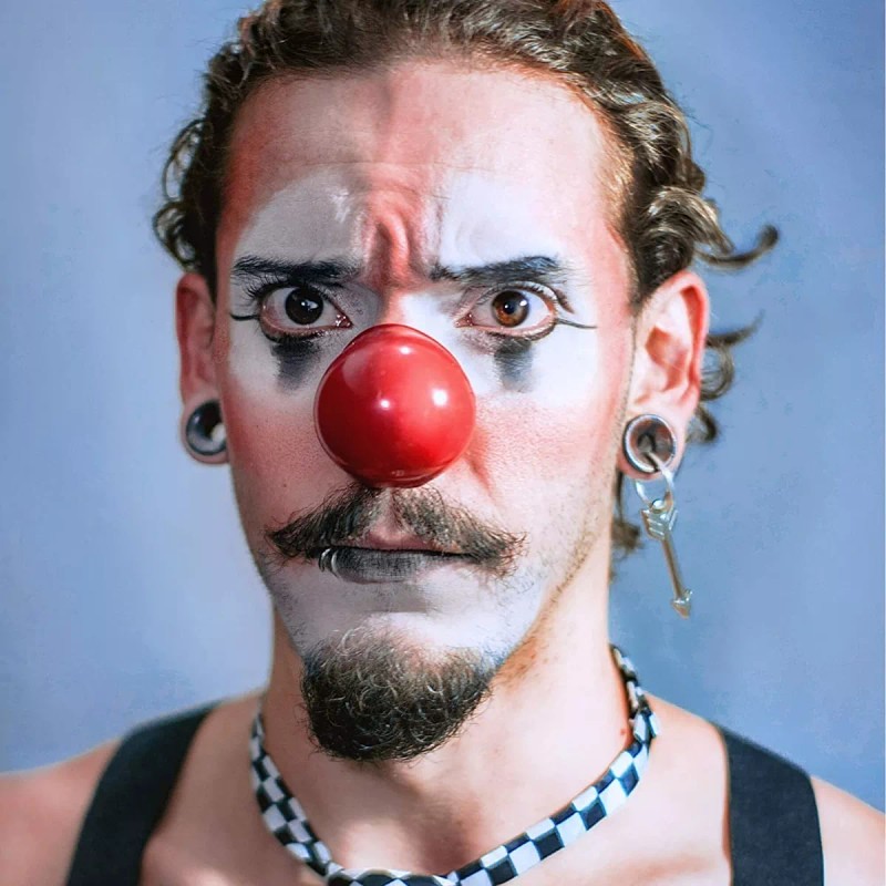 Beauty Pintura Facial De Payaso Fantasmas Maquillaje Tricolor