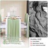 Abnaok Set of 4 Table Runners Green 90 x 300