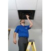 HaVACo 2'x2' Lay-In 3 Cone Supply with 12" Pre-Molded Boot,