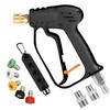 JOEJET Pressure Washer Gun with Swivel, Short Power Washer Gun