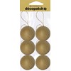 Décopatch - Ref NO006O - Baubles (Pack of 6) -