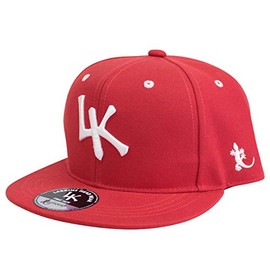 LK BB Cap, 18a018, Women's, Men's, Logo, Lizard, Embroidery, License Seal, Plain, Large Size, red