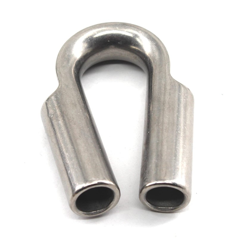 M6 Wire Rope Thimble 304 Stainless Steel (Pack of 6)