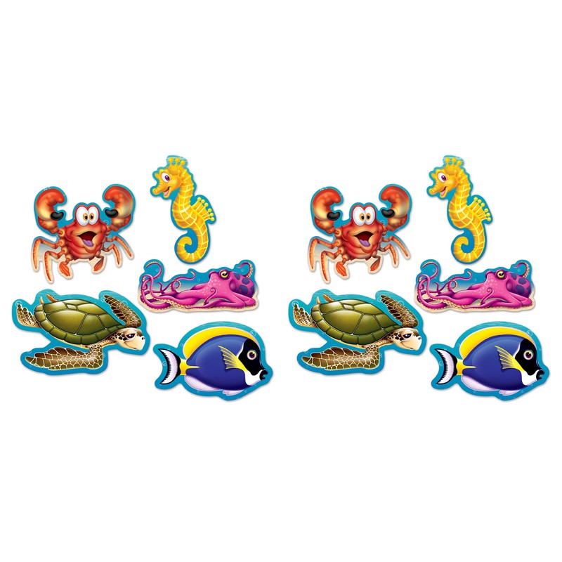 Beistle Mini Under The Sea Cutouts