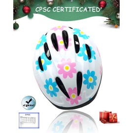 Girl Helmet for Bike,Kids Bike Pink Helmet for Girls Ages 5+Years Adjuastable and Multi-Sport, from Toddler to Youth CPSC Certicated