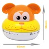 Belons Lovely Dog Mechanical Kitchen Timer 55 Minutes Countdown Timer