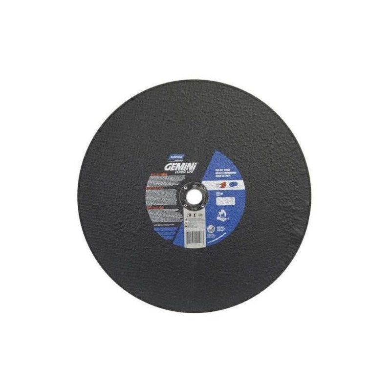 Abrasive -Off Wheel, Type 1, 14 in Dia, 0.0938 in