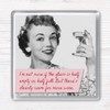 Funny Vintage Wine Drinking Women Quotes Set of 4 Gift