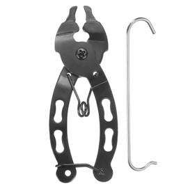 HARFINGTON Bicycle Chain Plier Tool 2 in 1 Bike Link Pliers Quick Link Opener Closer Remover Plier for 8/9/10/11/12/24/27/30 Single Speed Bike Chain Links Replacement Tools, Black