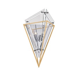 Troy-Standard B7141 Epic - 2 Light Wall Sconce 16 inches Tall and 10 inches Wide - Gold Leaf