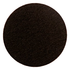 Scotch Felt Pads, Felt Furniture Pads for Protecting Hardwood Floors, Round, 3-in Diameter, Brown, 4 Pads