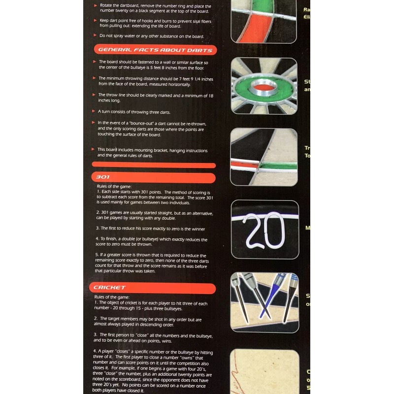 Dart World Razorshot Dartboard