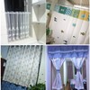 Curtain Rail, Telescopic Tension Rod, for Shoe Rack Blackout Curtain