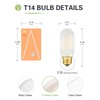 LUMILECT Frosted T45 E26 LED Bulb Dimmable 40W Equivalent E26