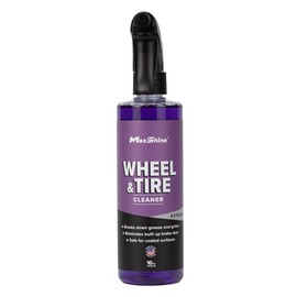Maxshine Wheel & Tire Cleaner (16oz) - Breaks Down Dirt & Contaminants on Wheels, Tires & Brakes, Safe for Rim Finishes, Ideal for Cars, Trucks & SUVs - Car Detailing Accessories