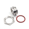 Bulkhead Compression Fitting, 1.5”TC Kettle Homebrew Weldless Bulkehad Compression Fitting
