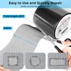 Secopad Black Window Screen Repair Tape, 4IN X 25FT (300IN)