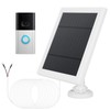 Solar Charger for Ring Doorbell, 5W 12V Solar Panel Pefect