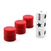 Befantasway Right Left Center Dice Game Set with 3 Dices&