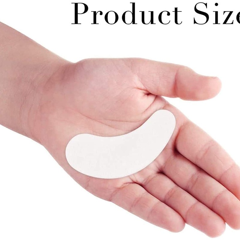 Sunallwell 100 Pairs Under Eye Gel Pads, Eyelash Extension Pads