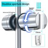 Joyoldelf 19-25MM Adjustable ABS Replacement Hand Shower Rail Head Slider