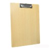 MIDHILL® A4 Clipboard, Strong Hard Wooden Board with Sturdy Spring