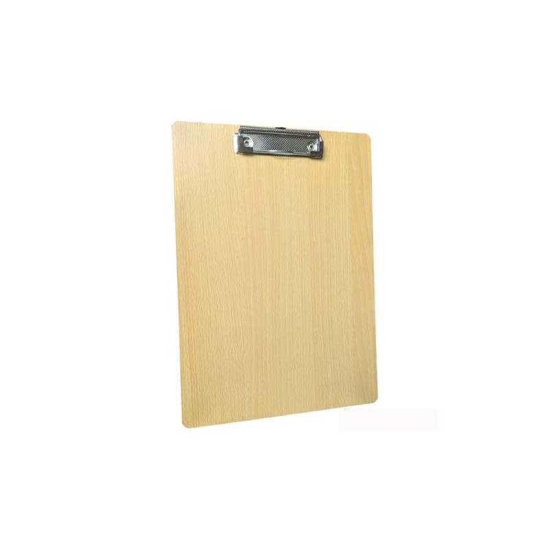 MIDHILL® A4 Clipboard, Strong Hard Wooden Board with Sturdy Spring