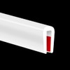 YANRUIPRO Borde de Goma Canal U Autoadhesivo Silicona 2mm, Apto