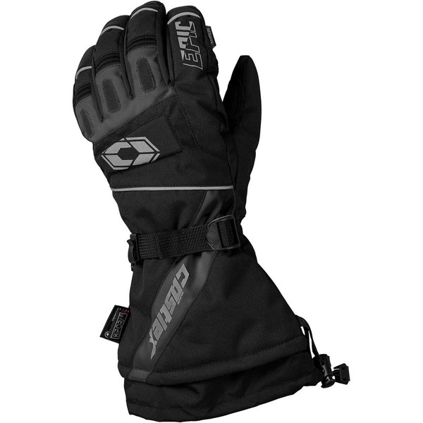 CastleX Men's Epic Plus Glove in Black/Charcoal, Size Medium