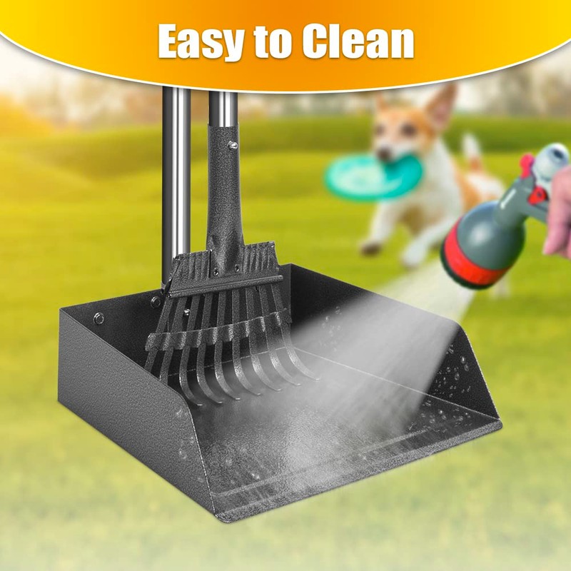 TOOGE Larger Pooper Scooper for Large Dogs, Dog Pooper Scooper