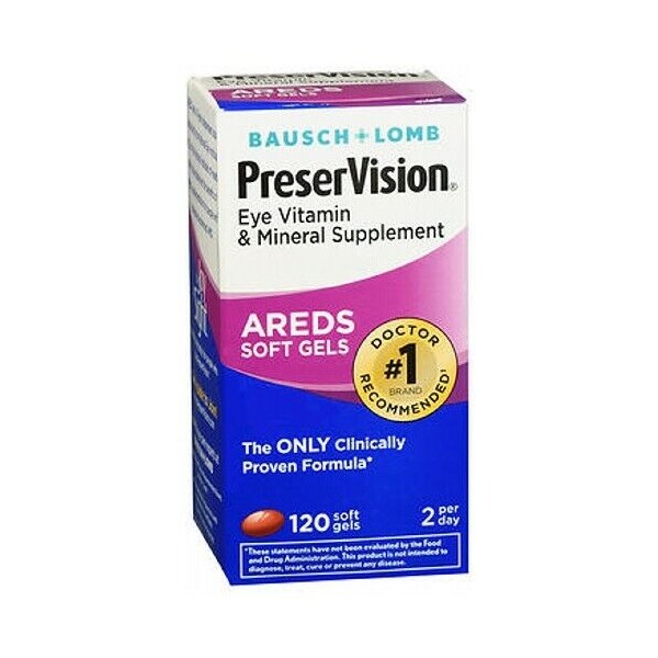 Bausch And Lomb Preservision Eye Vitamin And Mineral Su