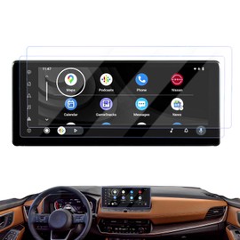 XCNGSUA 2PCS Compatible with 2025 2024 Nissan Rogue Screen Protector 12.3-Inch for 2025 2024 Nissan Rogue SL/Platinum Accessories for 2023 2024 2025 Nissan Altima SL/SR VC-Turbo Accessories,9H