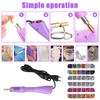 Hotfix Applicator Set with 7 Applicator Tips & Hotfix Rhinestones,