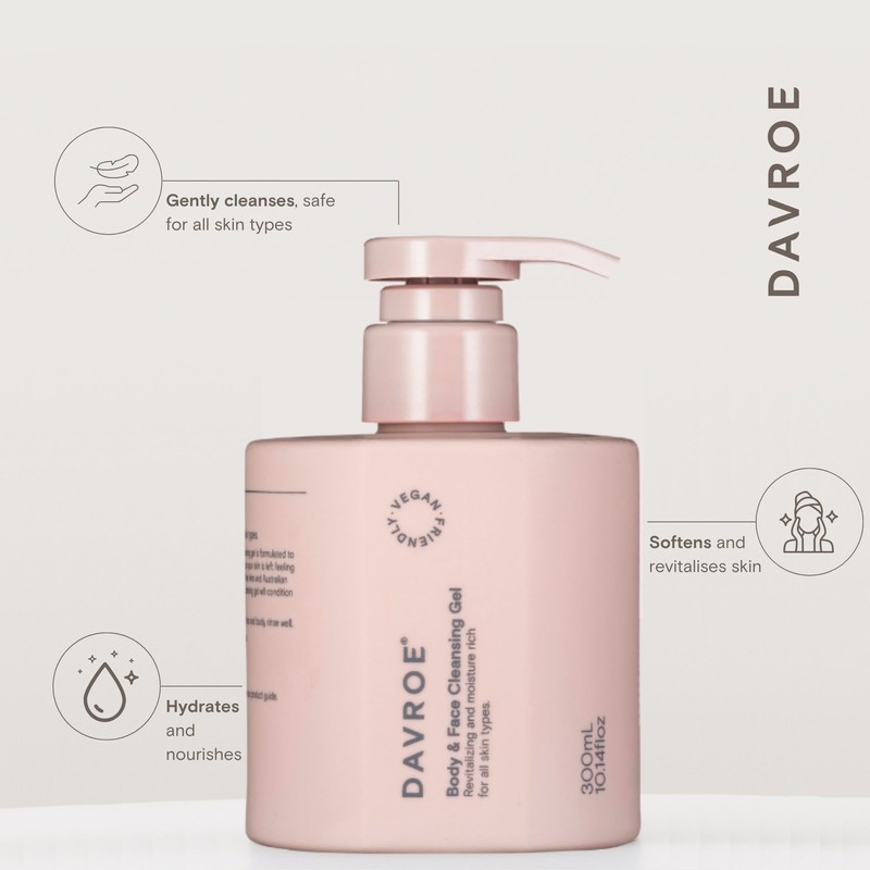 Davroe Body and Face Cleansing Gel 300ml