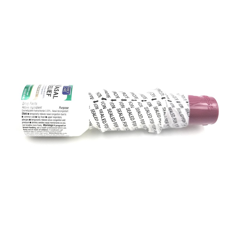 Nasal Relief Spray, Pump Mist, Anti-drip, Severe Congestion, (Oxymetazoline HCI)