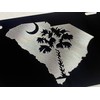 Engraved SC Palm Palmetto Tree Car Tag Diamond Etched Vanity