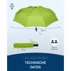 FARE Oversized Pocket Umbrella Skylight - Effective Umbrella with LED
