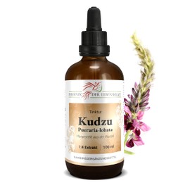 Kudzu Tincture - 100 ml, Pueraria lobata Drops, 1:4 Extract, Top Premium Quality, Made in Austria, Vegan