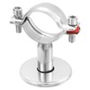 sourcing map Pipe Support, Stainless Steel Pipe Support Bracket, Adjustable