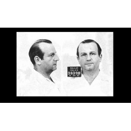 Jack Ruby MUG SHOT PHOTO Dallas, John F Kennedy Assassination,