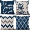 Aoihrraan Cushion Covers, Set of 4, Sweet Home Decorative Cushion