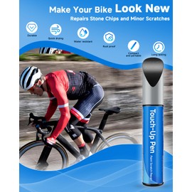 Black Pearl Gloss (TK001-PG) Bike Touch Up Paint Compatible with Trek, Touch Up Paint Kit - Exact Match Color for Scratches & Rust Repair & Chipped Bike Frames- Save Mone/Easy to Use