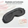 Grsta Sleeping Mask for Side Sleepers, 100% Light Blocking Sleeping