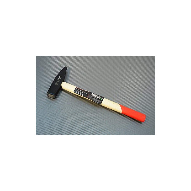 BOLTER Wooden Handle Hammer 400 g with Wooden Handle