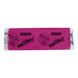 Colibri 100 Pliegos Papel China, Color Bugambilia