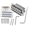 Chrome Tremolo Bridge System Electric Guitar Bridge Parts Set for