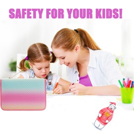 Daerthotk Colored Pencil Case 80 Slots Pencil Holder with Zipper Closure Large Capacity Pencil Case for Watercolor Pens, Pencil Case Organizer for Artist