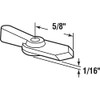 Prime-Line L 5759 Pointer Latch, 5/8 In., Plastic, White, 12